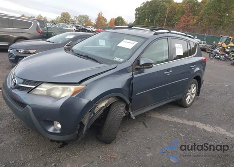 2014 Toyota Rav4 Limited из США, поврежденный, VIN 2T3DFREV3EW129782